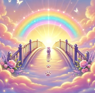 Diamond Painting Regenbogenbrücke